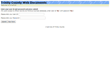 Tablet Screenshot of halfile.trinitycounty.org